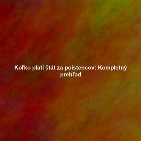 Infografika: Kategórie poistencov, za ktorých platí odvody štát