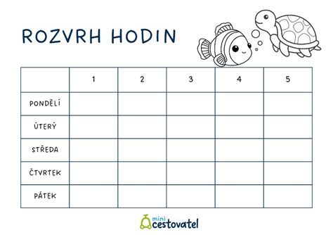 Časový rozvrh povolených vychádzok