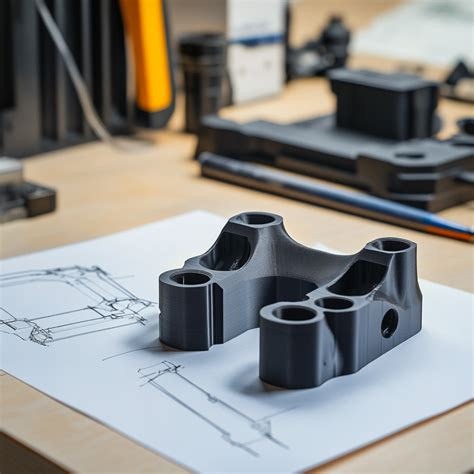 Zväčšené modely rezných platničiek vytlačené 3D tlačou