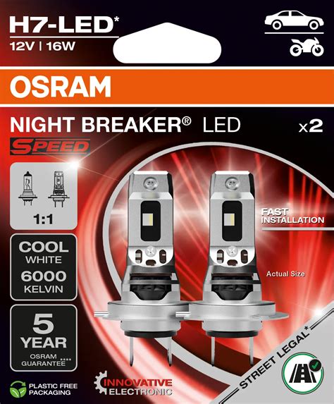 Inštalácia LED žiaroviek OSRAM NIGHT BREAKER