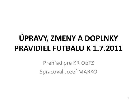 Ilustrácia pravidiel futbalu 5-a-side