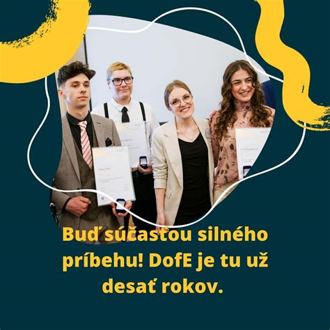 Študenti zapojení do programu DofE