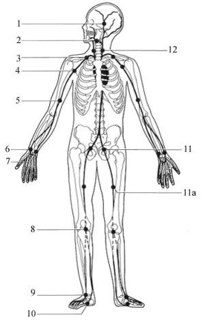 Tlakové body na matraci