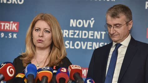 Zuzana Čaputová a Robert Mistrík