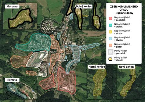 Mapa mesta Handlová s vyznačenými plagátovými plochami