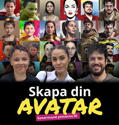 Ilustrácia rôznych avatarov pre online terénnu prácu