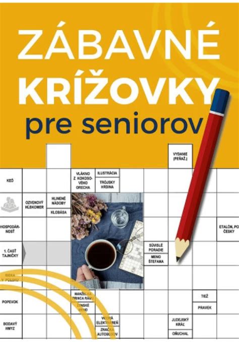Senior rieši krížovky