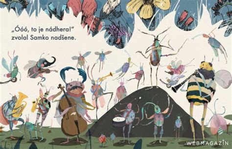 Ilustrácia z detskej básnickej zbierky