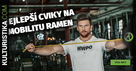 Infografika cvikov pre mobilitu ramien