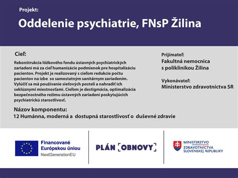 Infografika znázorňujúca stratégiu rozvoja psychiatrickej starostlivosti