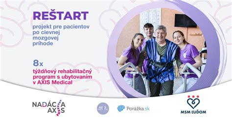 Schéma rehabilitácie po cievnej mozgovej príhode