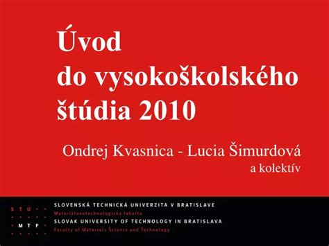 Schéma stupňov vysokoškolského štúdia