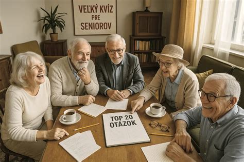 Infografika: Kategórie otázok v kvízoch pre seniorov