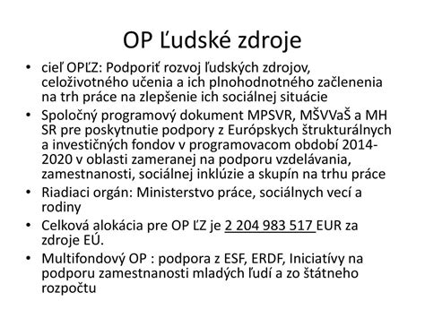 Prehľad fondov EÚ pre podporu lekárov
