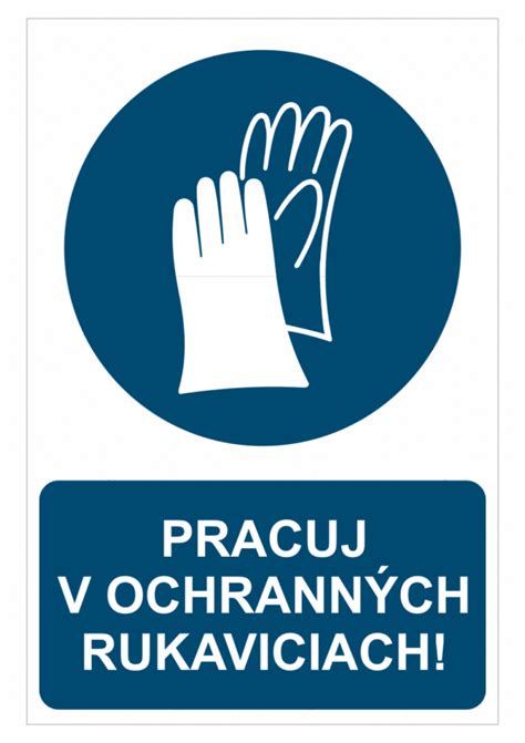 Ruky v ochranných rukaviciach