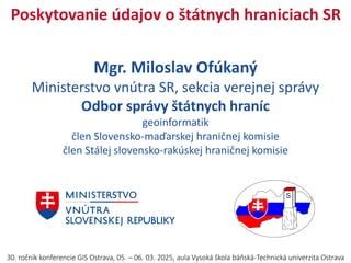 Vizuálna prezentácia štatistických údajov o obciach SR