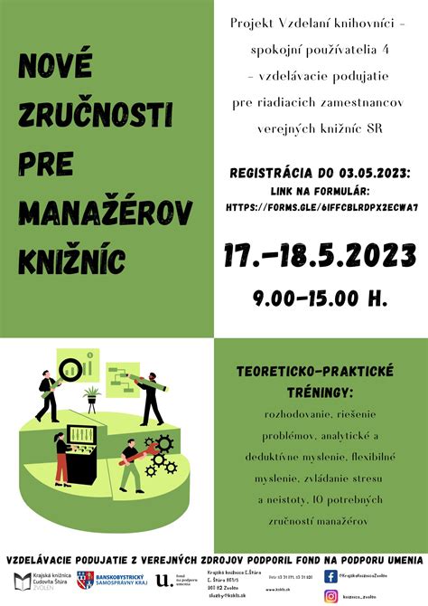 Kvalifikačné predpoklady a zručnosti pre riadiacich pracovníkov