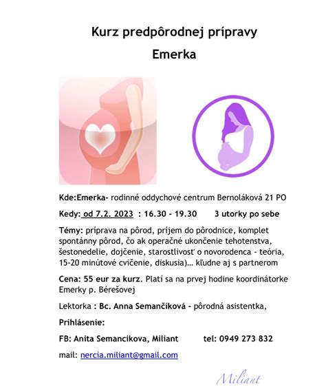 Pár navštevuje predpôrodný kurz