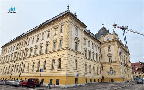 Stará budova detskej nemocnice v Nitre pred rekonštrukciou