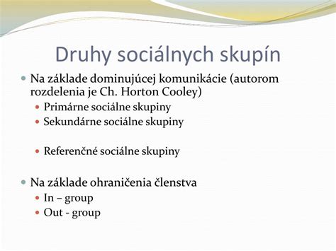 Schéma: Druhy sociálnych príspevkov