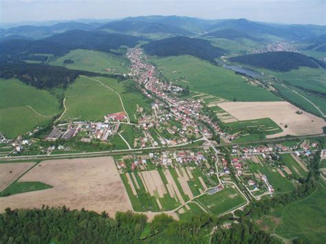 mapa okolia obce Rudina
