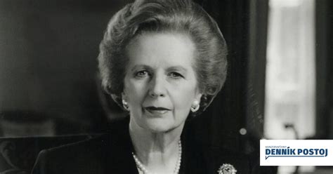 Portrét Margaret Thatcherovej