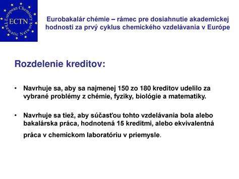 Grafika znázorňujúca rozdelenie kreditov