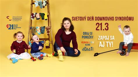 Svetový deň Downovho syndrómu - Ponožková výzva