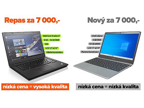 Repasovaný notebook na predaj