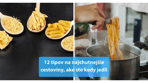 Správne varenie cestovín al dente