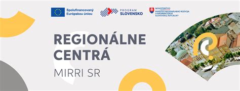 Mapa: Regionálne centrá pre poradenstvo pri čerpaní grantov