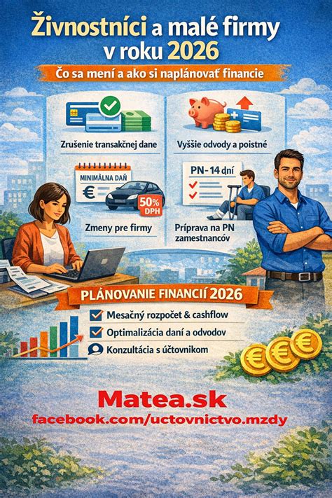 Infografika: Kľúčové zmeny v odvodoch pre dohodárov od roku 2023