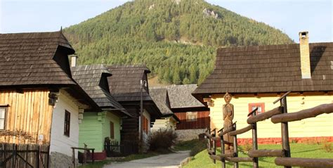 Vlkolínec - pamiatková rezervácia ľudovej architektúry UNESCO