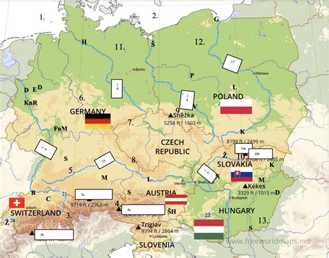 Mapa historických udalostí spojených s bojom za oslobodenie