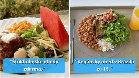 Infografika o výške príspevkov na obedy v rôznych mestách