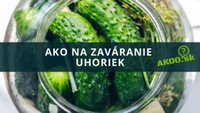 Čistenie a triedenie uhoriek na zaváranie