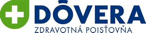 Logo zdravotnej poisťovne Dôvera a ilustrácia zdravých zubov