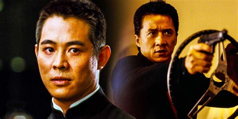Jet Li a Jackie Chan vo filme Zakázané kráľovstvo