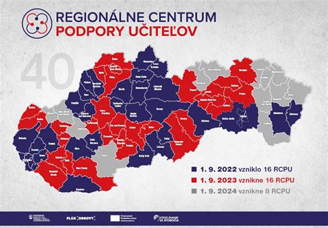 Mapa regionálnych úradov práce a ich kontakty