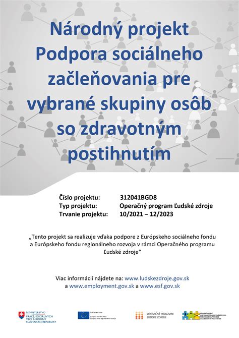 Podpora sociálneho statusu prijímateľov sociálnych služieb