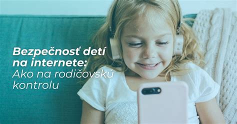 Bezpečnosť detí v škole a online