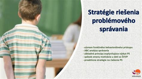 Príklad riešenia problémového správania žiaka