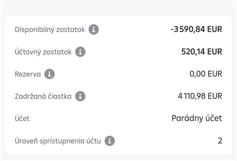 Zablokovaný bankový účet s ikonou exekútora