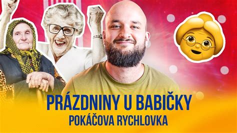 ilustrácia babičky a dedka s vtipným výrazom v tvári
