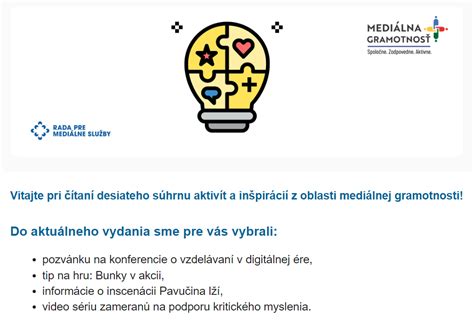 Infografika o mediálnej gramotnosti