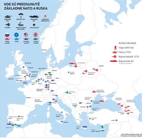 Mapa spinálnych jednotiek v Európe a na Slovensku