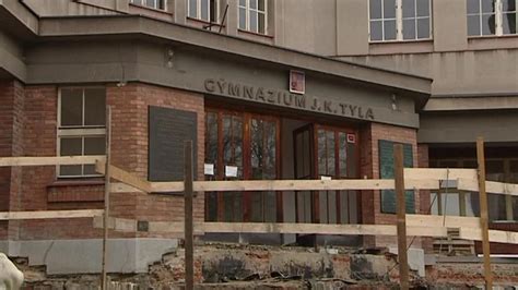 Fotografia budovy gymnázia v Bytči