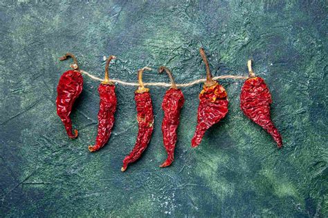 Sušené chilli papričky