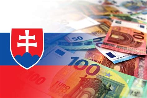 Slovenská bankovka a graf ukazujúci ekonomický rast
