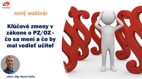 Infografika sumarizujúca kľúčové zmeny v zákone č. 328/2002 Z. z.